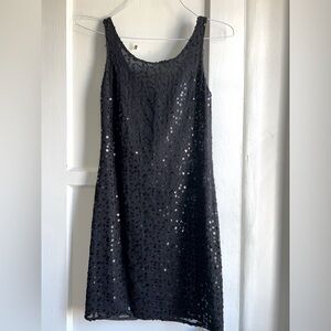 Sonia Speciale Sequin Scoop Mini Dress